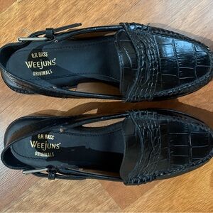 G.H. Bass Weejuns Black Loafers